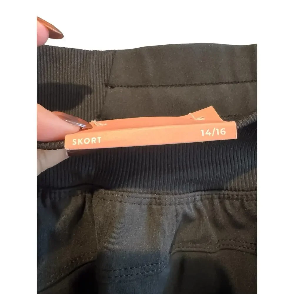 LIVI Lane Bryant Black Skort Size 14/16 Athletic Golf Tennis Activewear